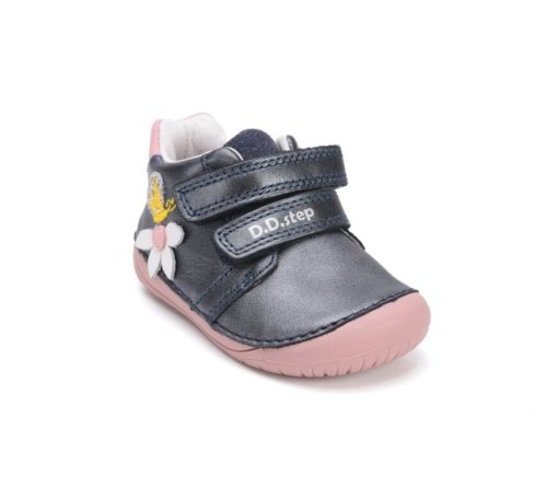 D.D.STEP pantofi barefoot pentru fete, tip gheată, mărimea 22