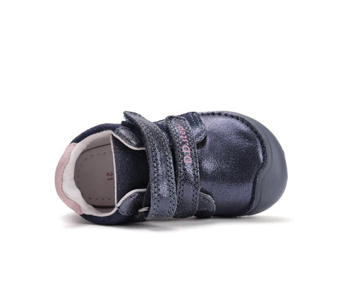 D.D.STEP pantofi barefoot închiși pentru fete mărimea 25