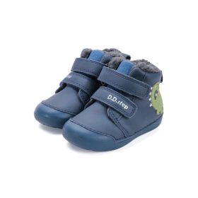 D.D.STEP Ghete îmblănite băieți 20 verde Dino