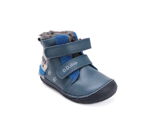 D.D.STEP Ghete îmblănite băieți 20 Barefoot