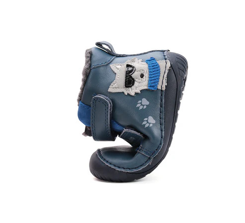 D.D.STEP Ghete îmblănite băieți 25 Barefoot