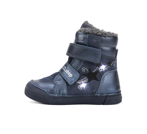 D.D.STEP GHETE ÎMBLĂNITE PENTRU FETE 26 CU LED