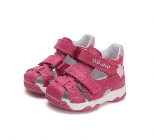 D.D.STEP SANDALĂ DE FATĂ CU BARETĂ LA VÂRF 23 INIMĂ