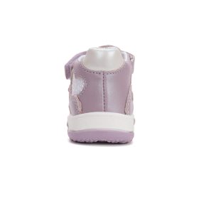   D.D. sandale cu baretă între degete pentru fete, mărimea 22, cu inimioare