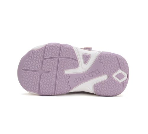 D.D. sandale cu baretă între degete pentru fete, mărimea 22, cu inimioare