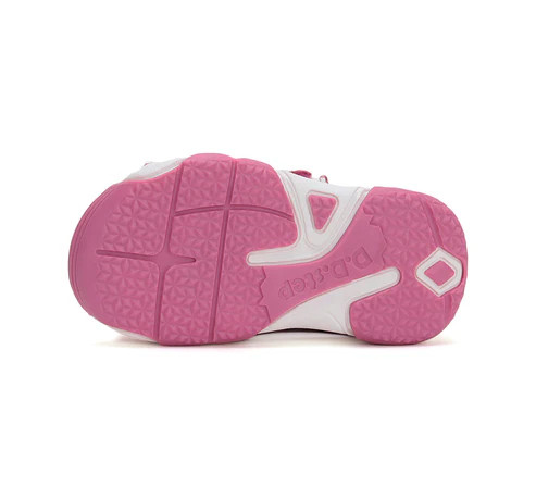 D.D.STEP sandale fetiță 21 cu LED fluture