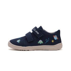 D.D.STEP BAREFOOT FIÚ VÁSZONCIPŐ 31 KÉK