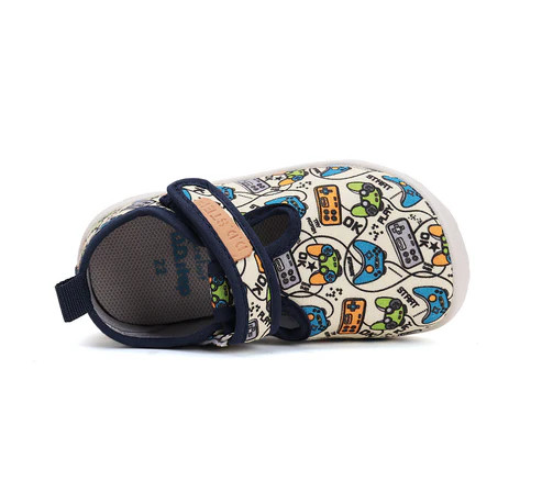 D.D.STEP BAREFOOT FIÚ VÁSZONCIPŐ 23 KONT