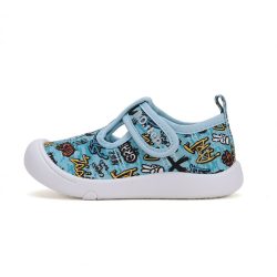 D.D.STEP BAREFOOT FIÚ VÁSZONCIPŐ 26 GRAF
