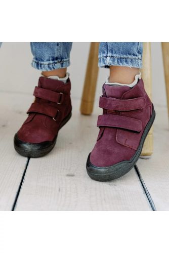 TD SHOES LÁNY VÍZÁLLÓ CIPŐ 19 BORDÓ